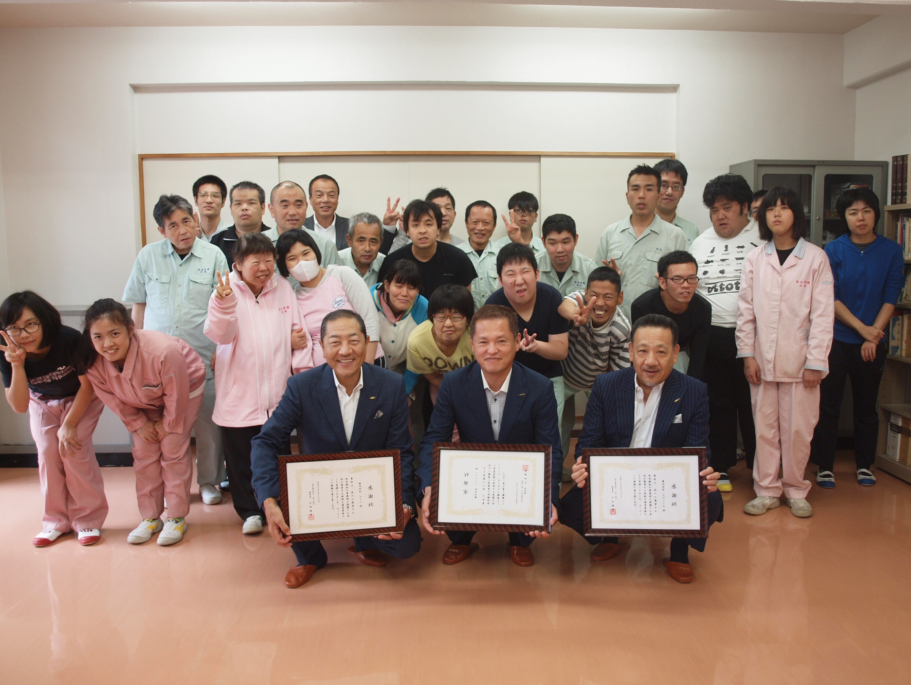 学園の皆様と